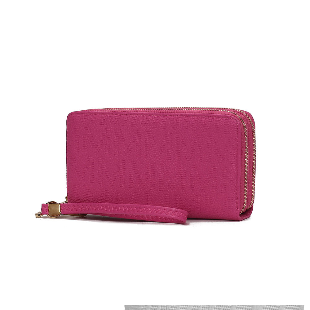 

Кошелек-кошелек Lisbette Wristlet Handbag M Signature MKF Collection By Mia K., фуксия