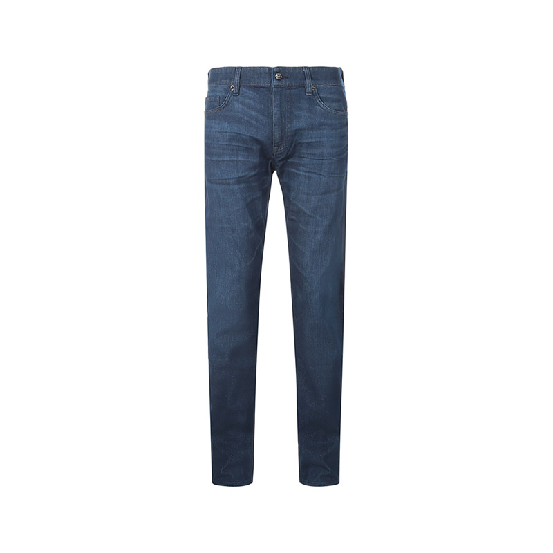 

Hugo Boss Мужские джинсы темно-синего цвета