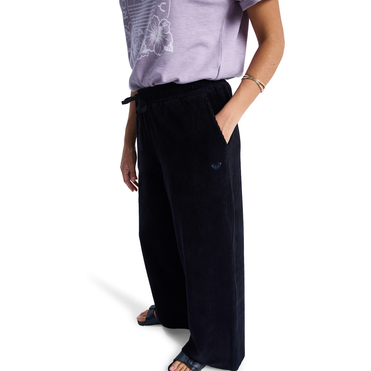 

Женские брюки Lekeitio Knit Roxy, черный