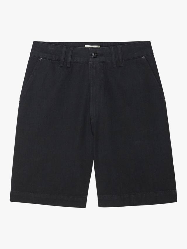 

Хлопковые джинсовые шорты FRAME, Black