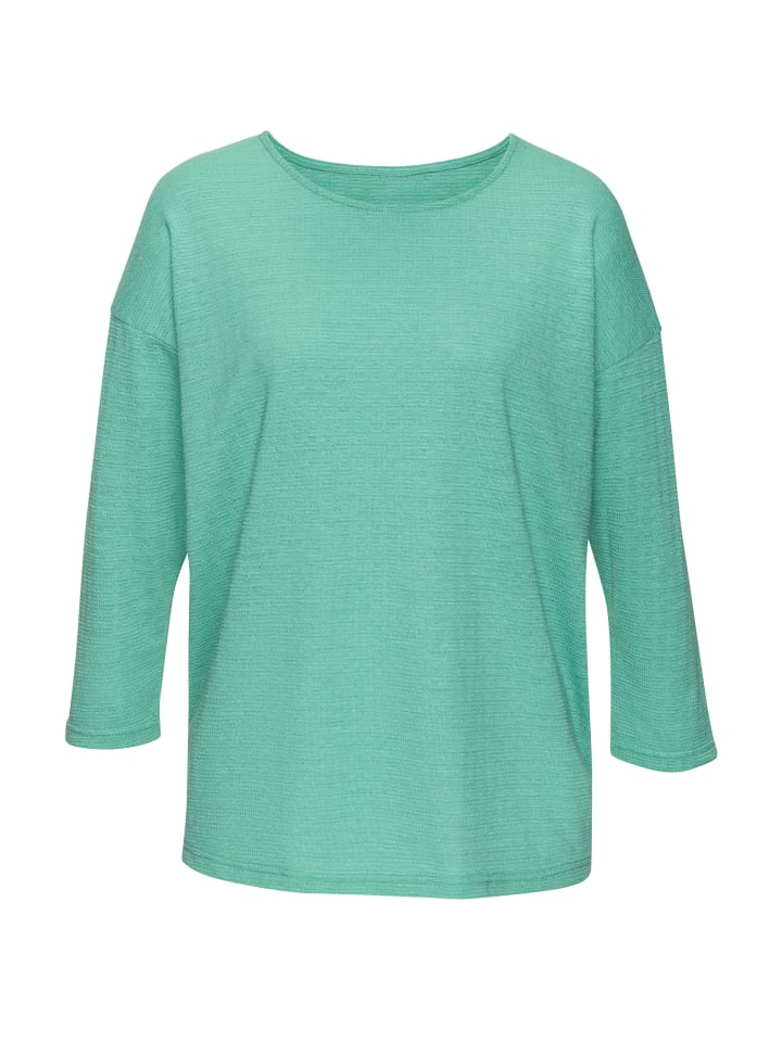 

Vivance Футболка с длинными рукавами бирюзового цвета