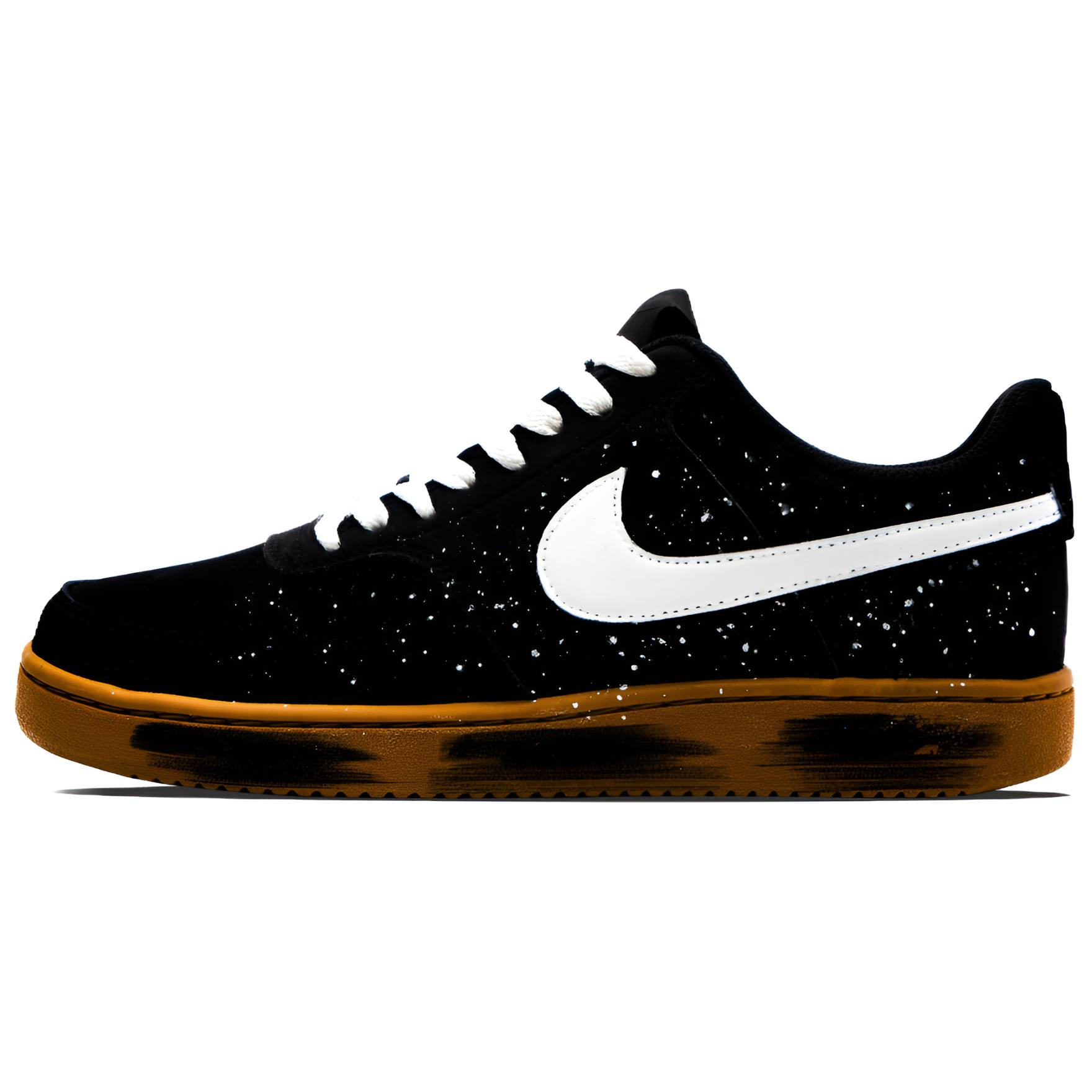 

Nike Кроссовки для скейтборда Court Nightfall 3.0 с амортизаторами, износостойкие, нескользящие, низкие, мужские, черные