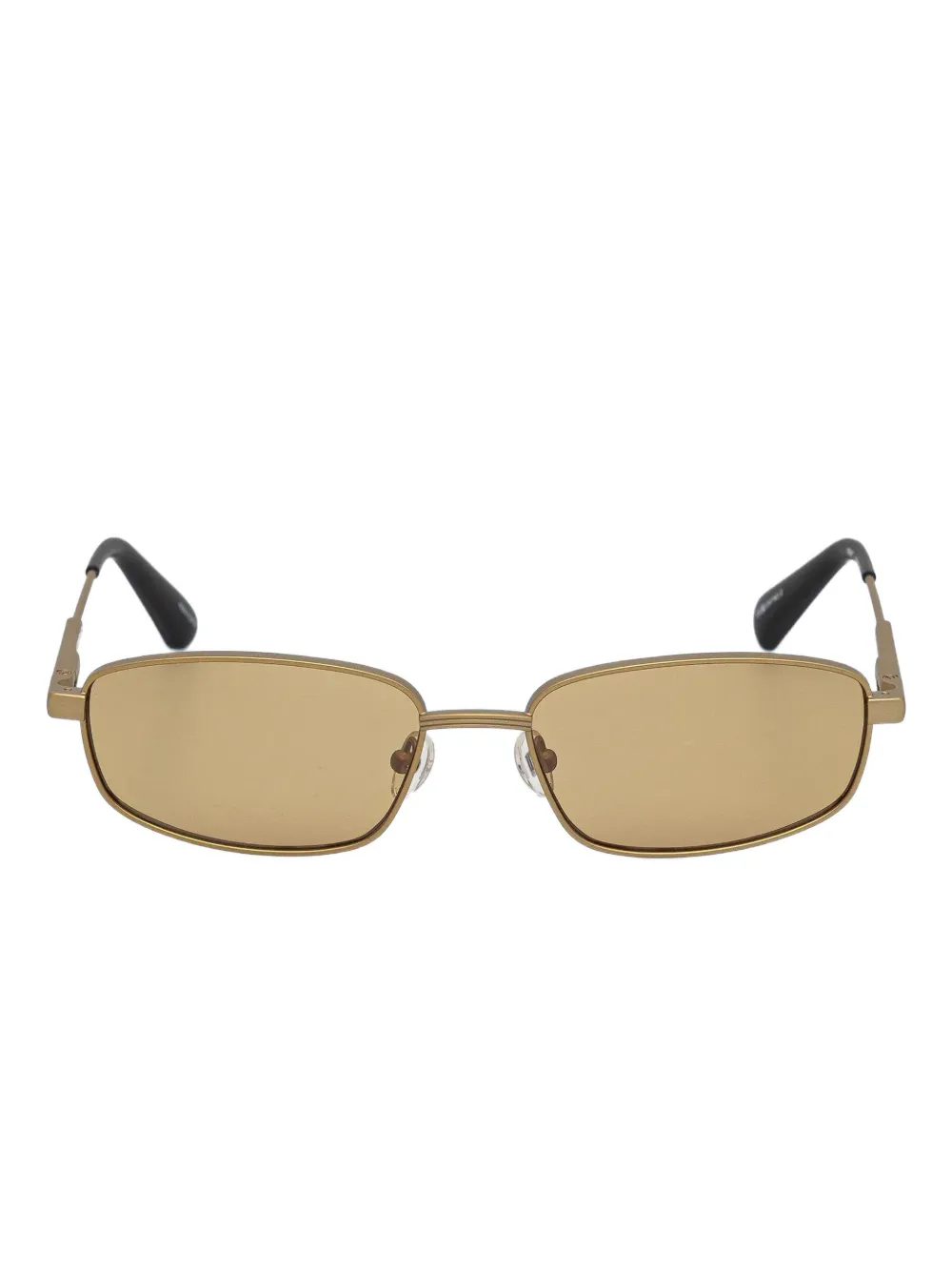 

Солнцезащитные очки в прямоугольной оправе Jacquemus, коричневый