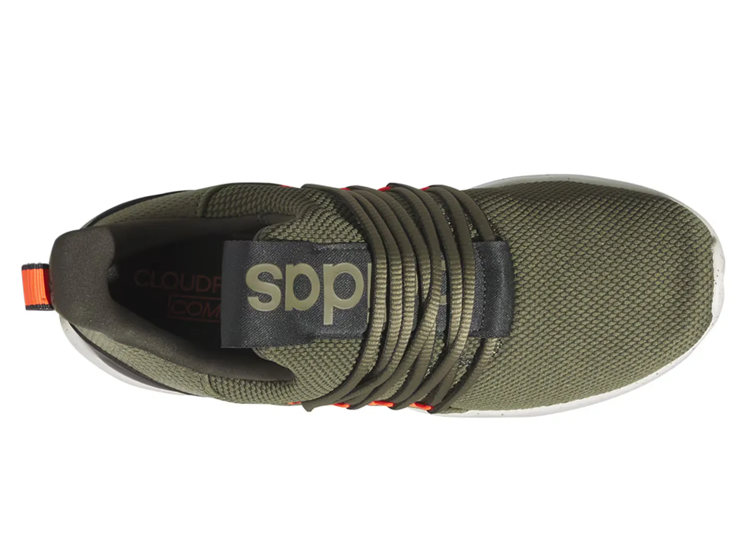 Кроссовки Lite Racer Adapt 7.0 Slip-On Running Shoe Adidas, темно-зеленый — фото 3