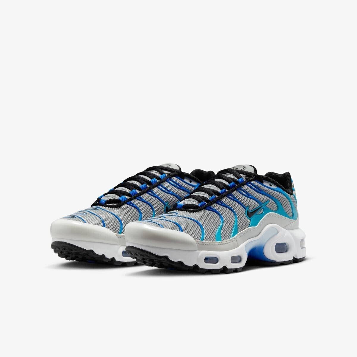 

Детские кроссовки унисекс Nike Air Max Plus CD0609-019 дымчато-серого и синего цвета NR2641, мультиколор