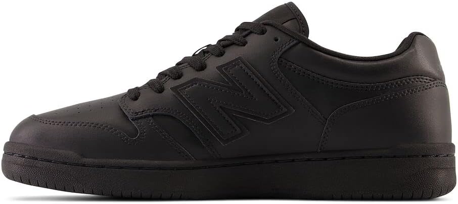 Кроссовки New Balance Unisex-Adult 480 V1, Black/Black/Black — фото 2