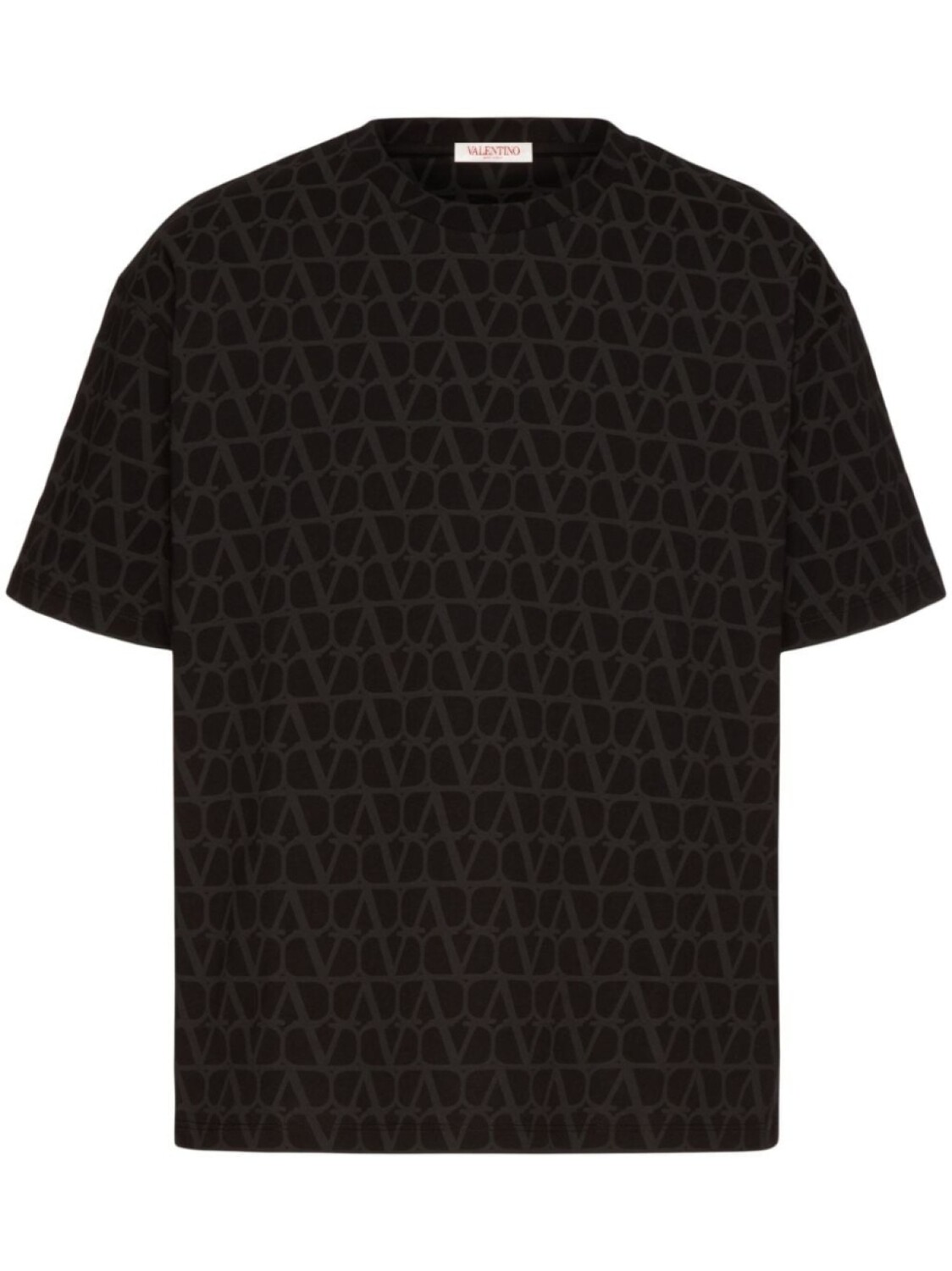 

Valentino Garavani футболка с узором Toile Iconographe, черный