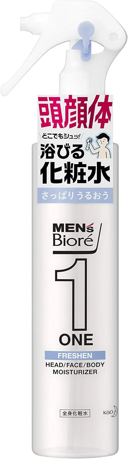Лосьон-спрей для тела Men's Biore One Освежающий увлажняющий, 150 мл