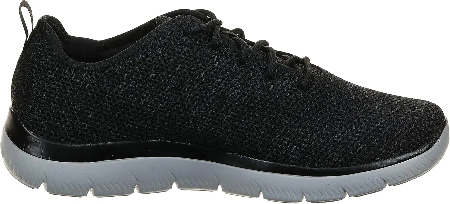 Мужские кроссовки Skechers Summits Doharis, 2-Black Knit Trim — фото 4