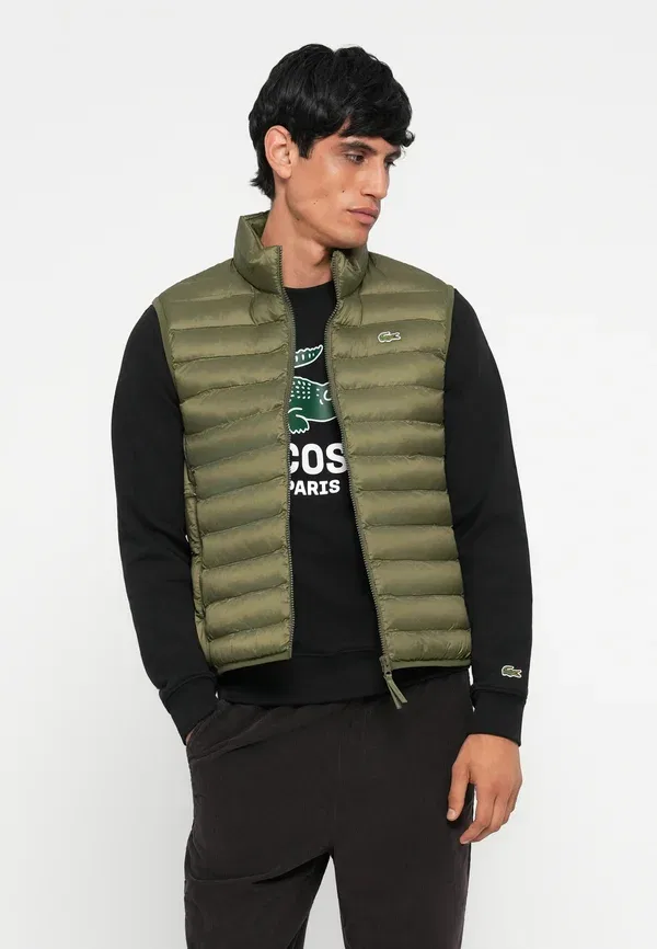 Жилет Lacoste, оливковый — фото 3