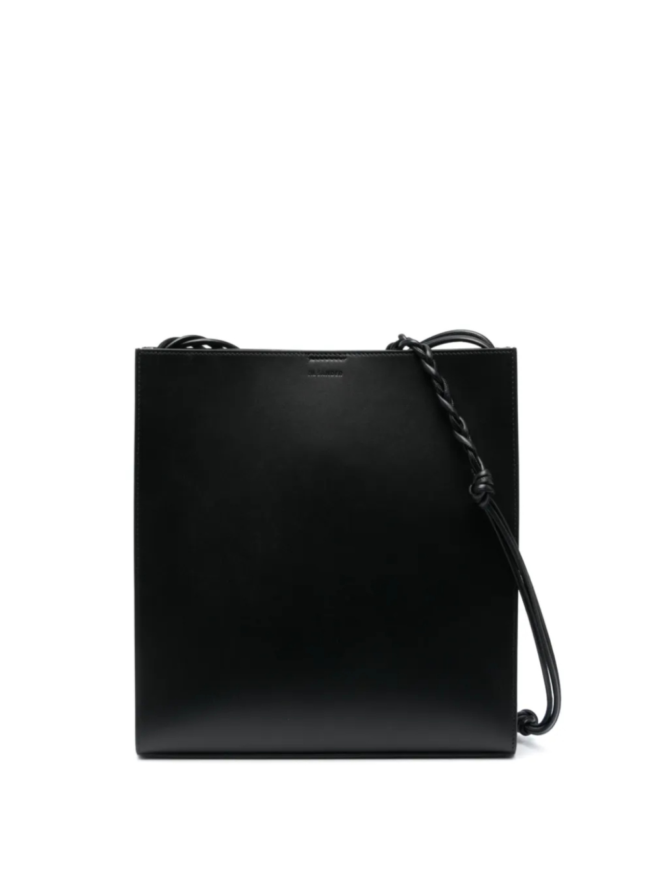 

Jil Sander сумка на плечо с тисненым логотипом, черный