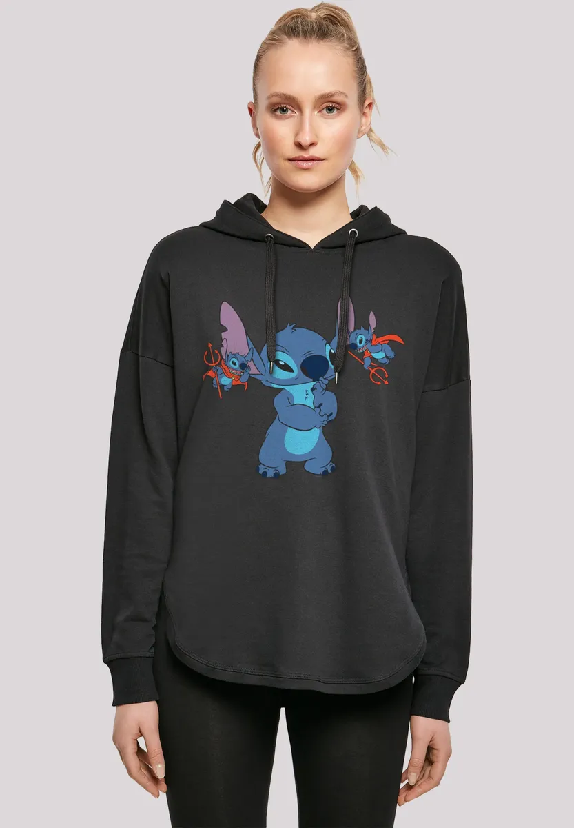 

Толстовка F4NT4STIC "Disney Lilo and Stitch Little Devils", принт, черный