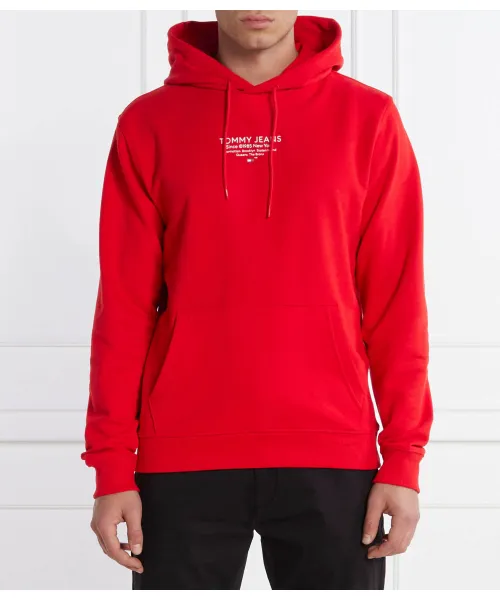 

Толстовка Regular fit Tommy Jeans, красный