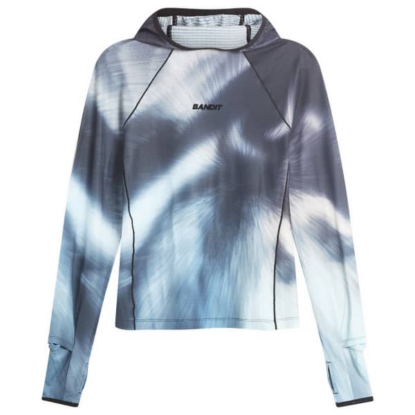 

Женская толстовка с капюшоном Aura Grid Performance Long Bandit, storm мультиколор