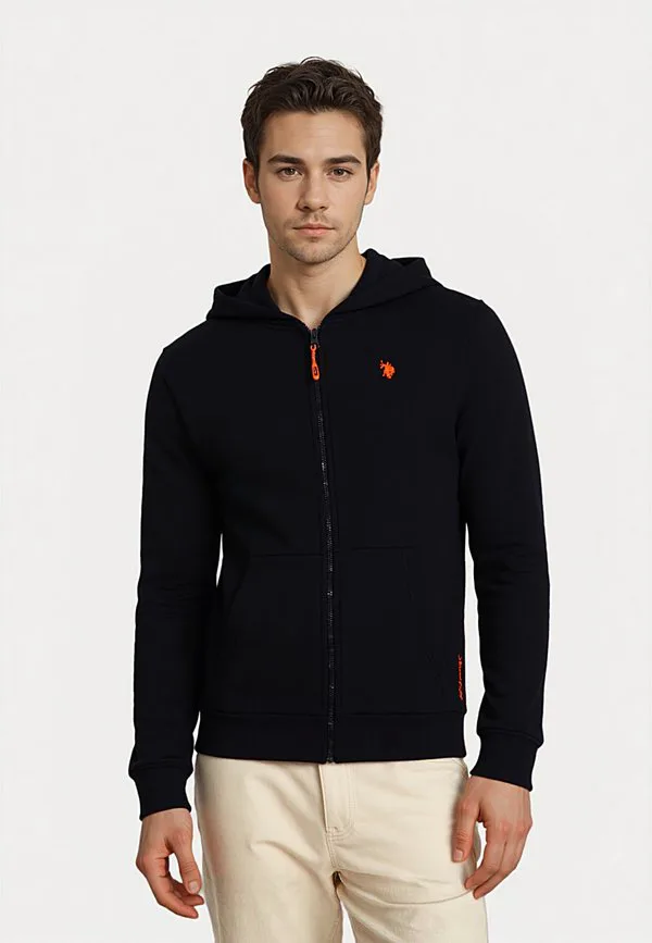 Толстовка на молнии U.S. Polo Assn., Schwarz