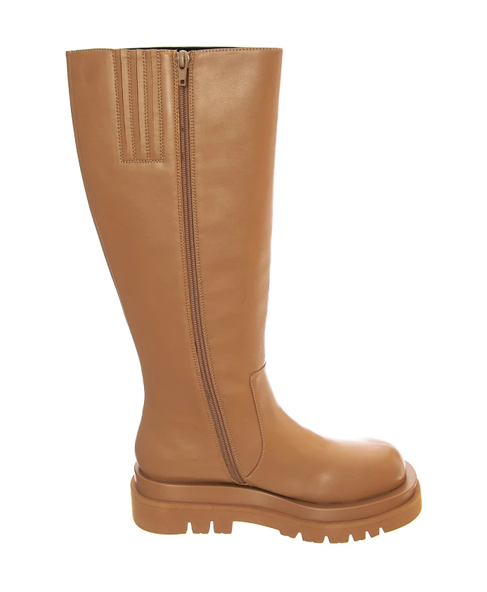 Высокие сапоги Jeffrey Campbell, бежевый