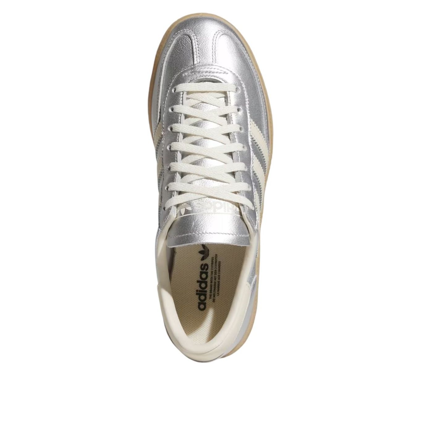 Кроссовки (WMNS) adidas Handball Spezial 'Matte Silver Gum' — фото 2