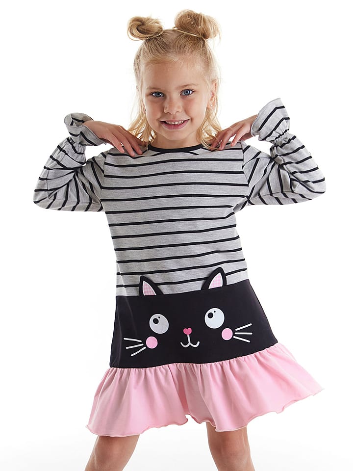 

Платье Denokids, цвет grau/rosa