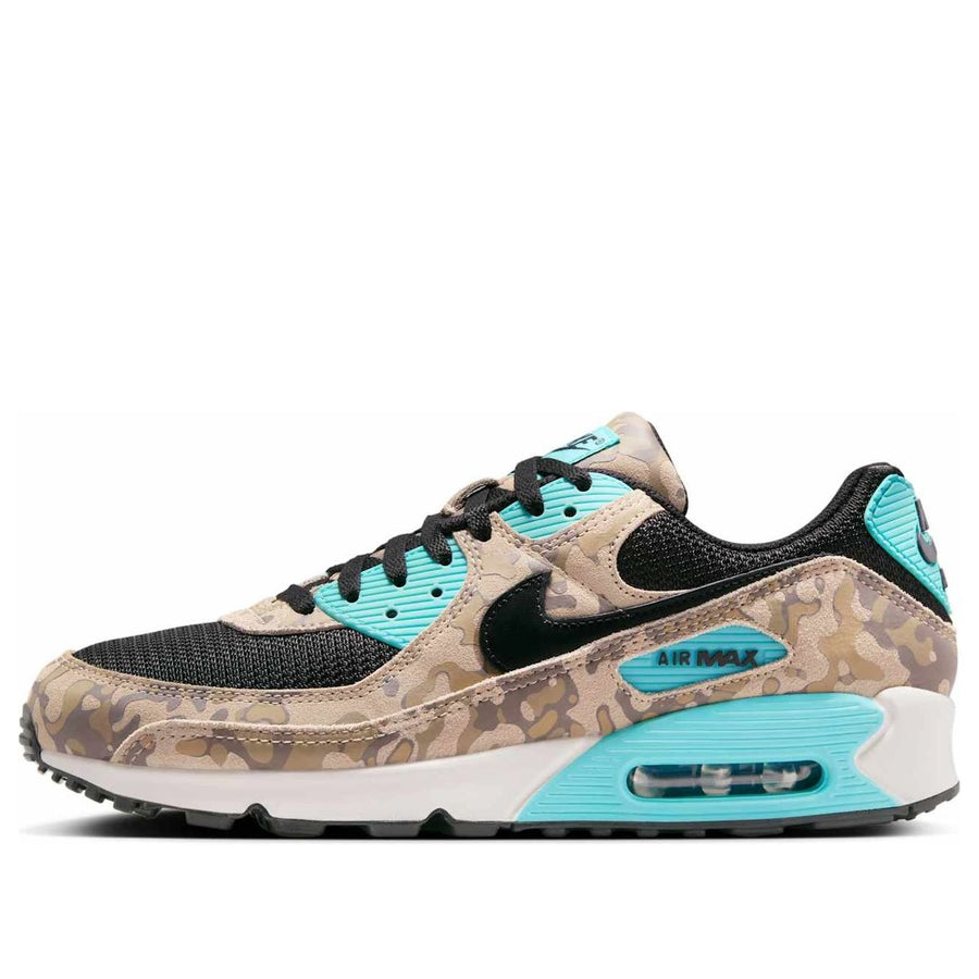 

Кроссовки Nike Air Max 90 Premium 'Aurora Green Camo', серый