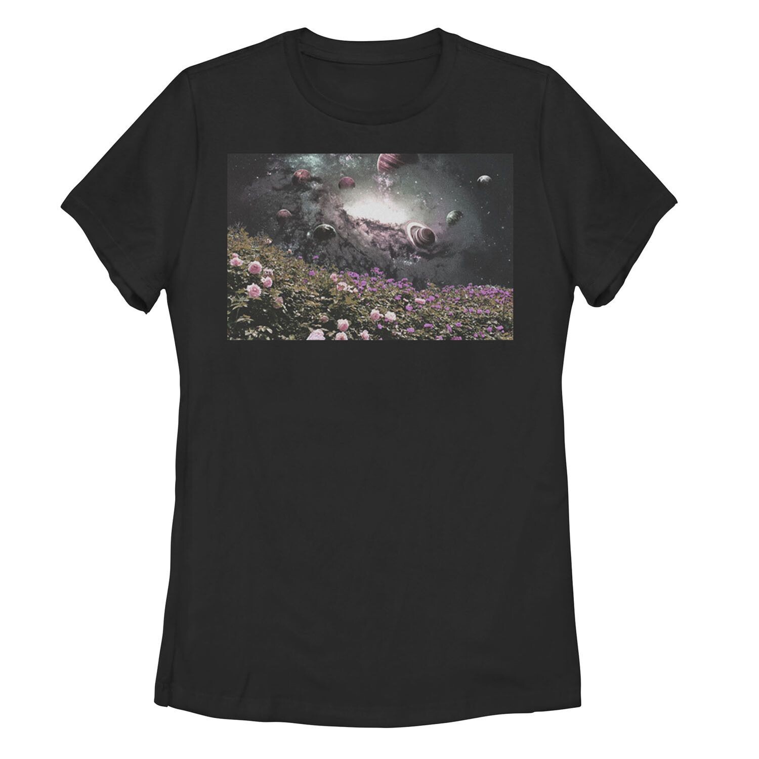 

Футболка с космическим рисунком Flower Meadow для подростков