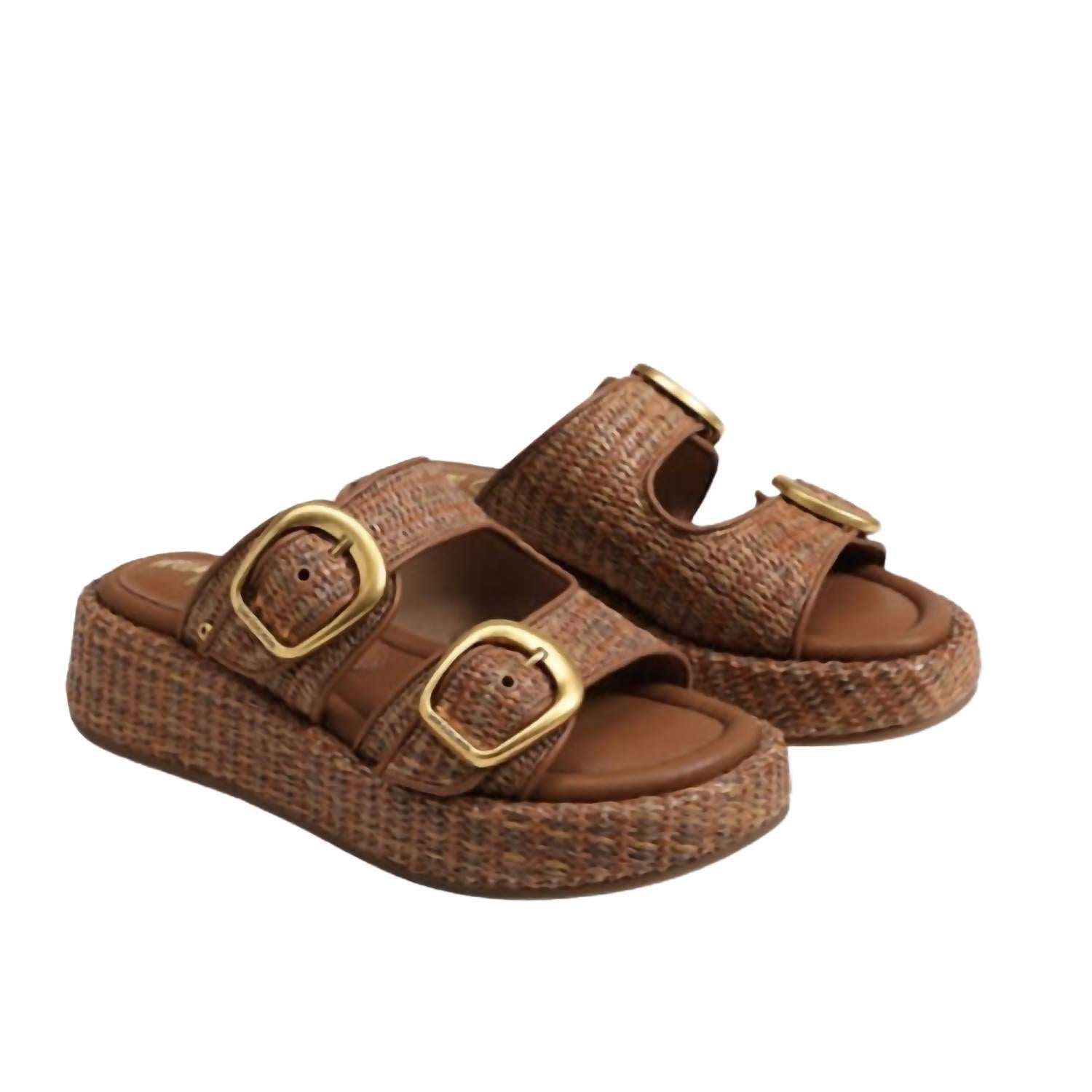Женские сандалии Nerissa в цвете cuoio Sam Edelman, Cuoio