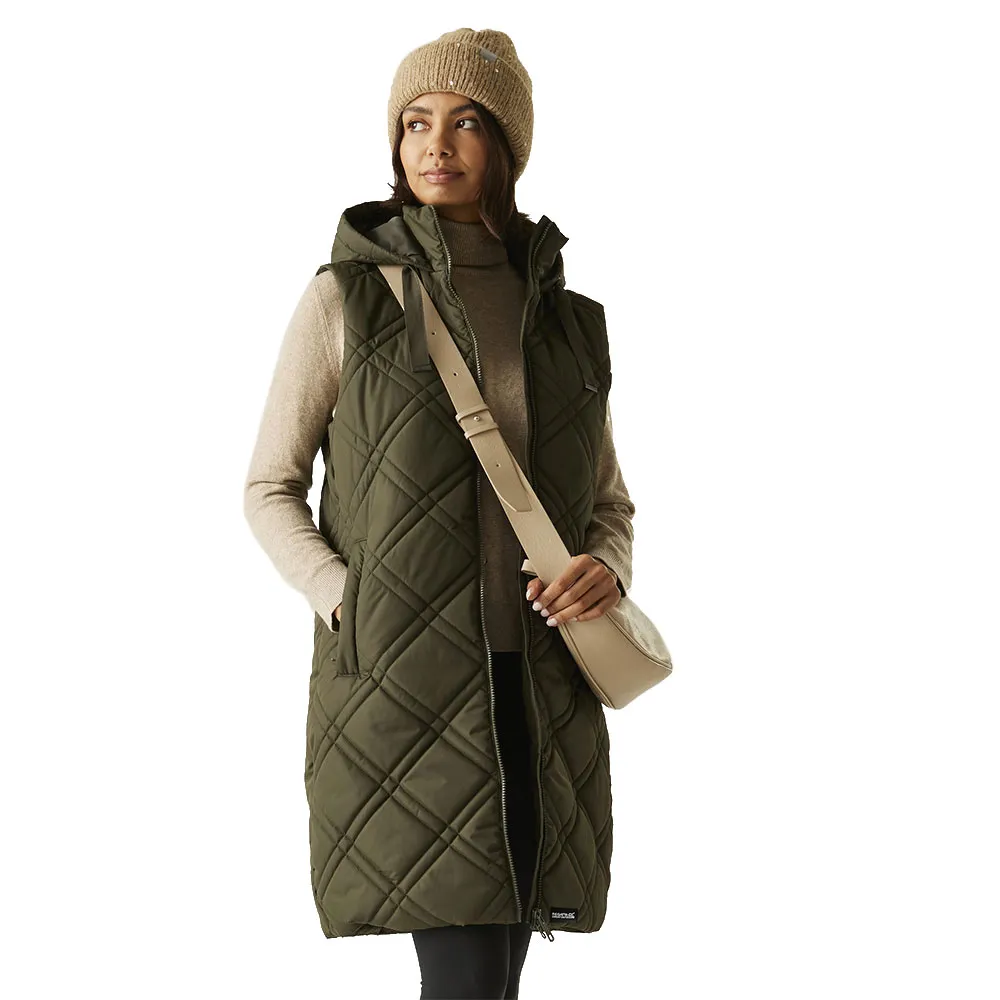 

Жилет Regatta Rurietta Longer Length, зеленый