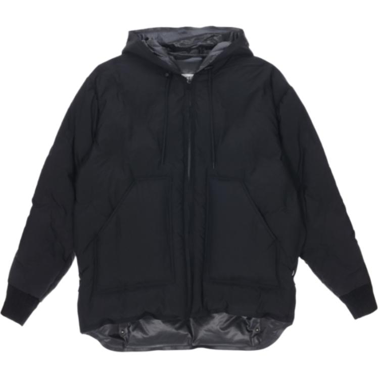 

Утепленная куртка с капюшоном Maison Margiela, черный