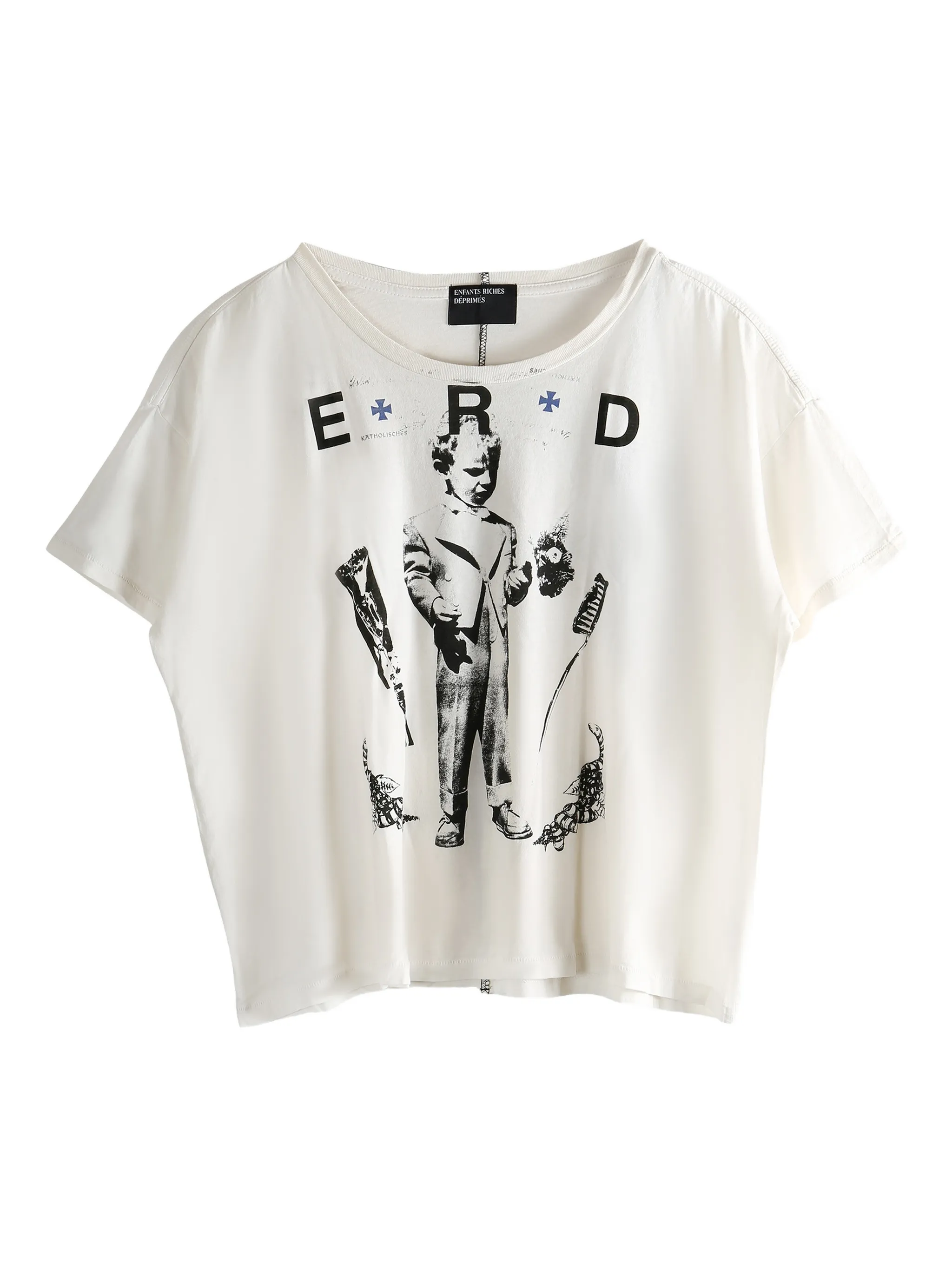 

Футболка с зубной щеткой Katholisches Enfants Riches Déprimés, нейтральный