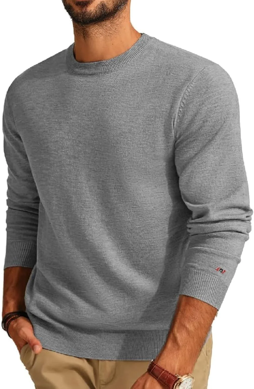 

PJ PAUL JONES мужской свитер Crewneck из легкой шерстяной смеси