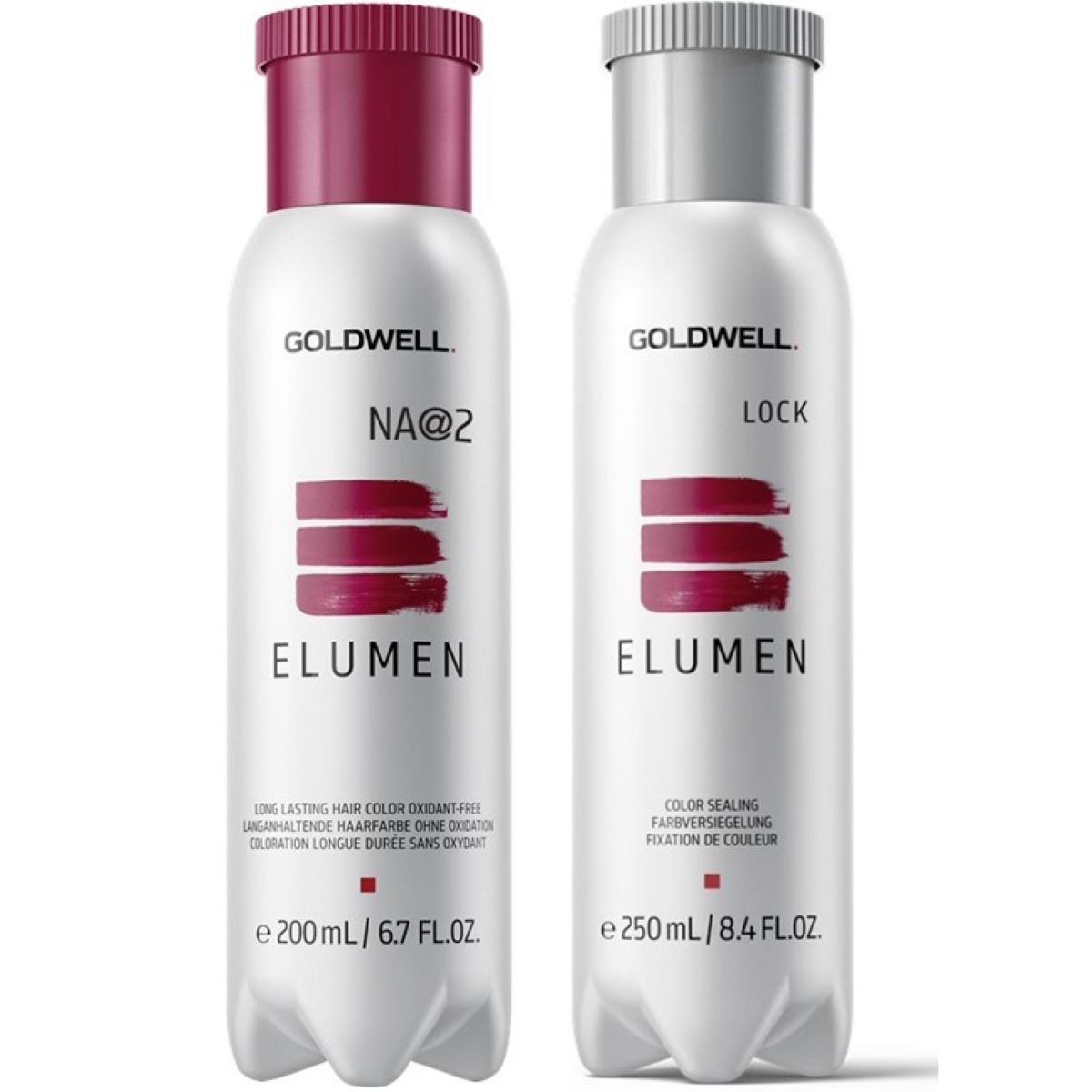 

Краска для волос elumen na@2 (naturasch, schwarz) + lock versieglung set Goldwell, количество 1 шт.