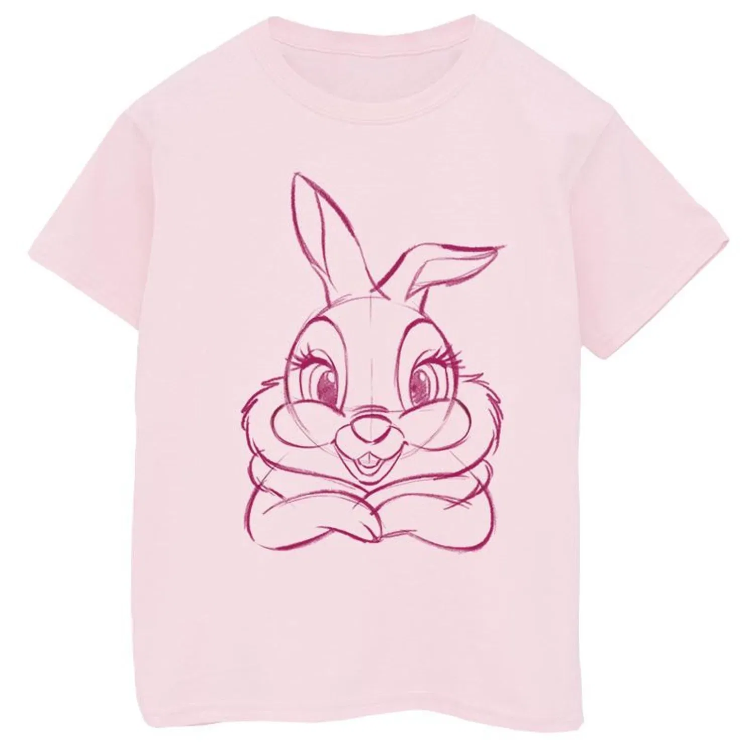 Футболка детская Bambi Bunny Disney, бледно-розовый — фото 2