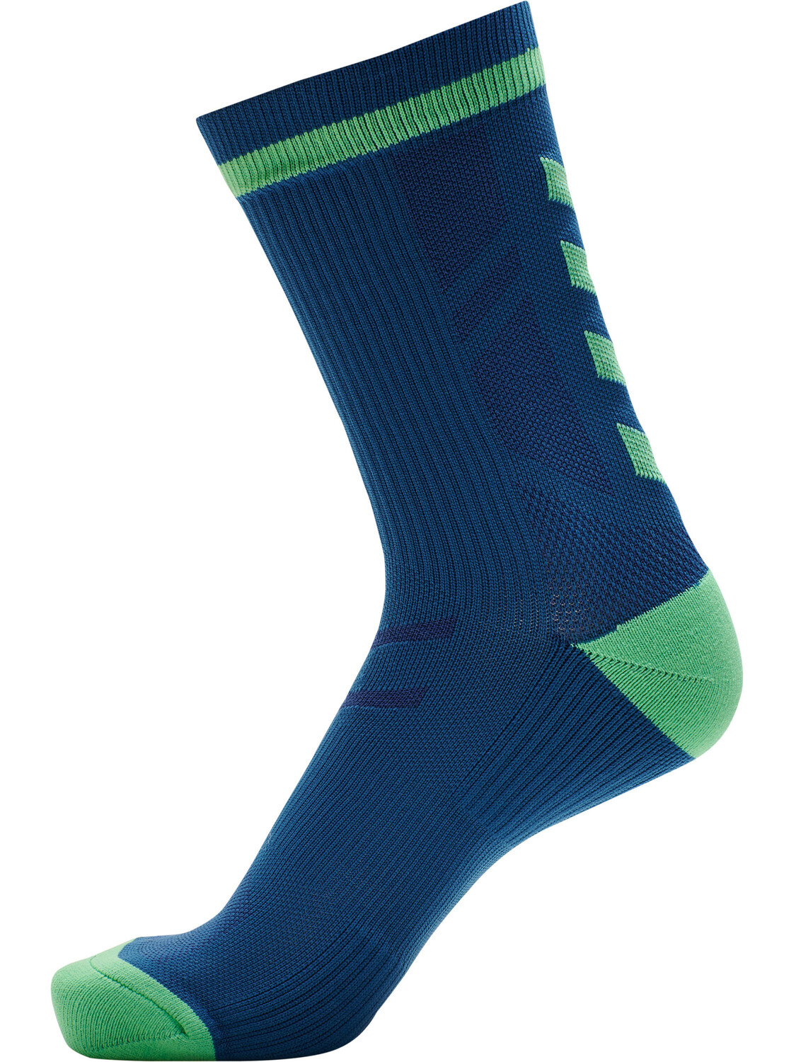 

Носки Hummel Niedrige Elite Indoor Sock Low Pa, цвет GREEN ASH/BLUE CORAL