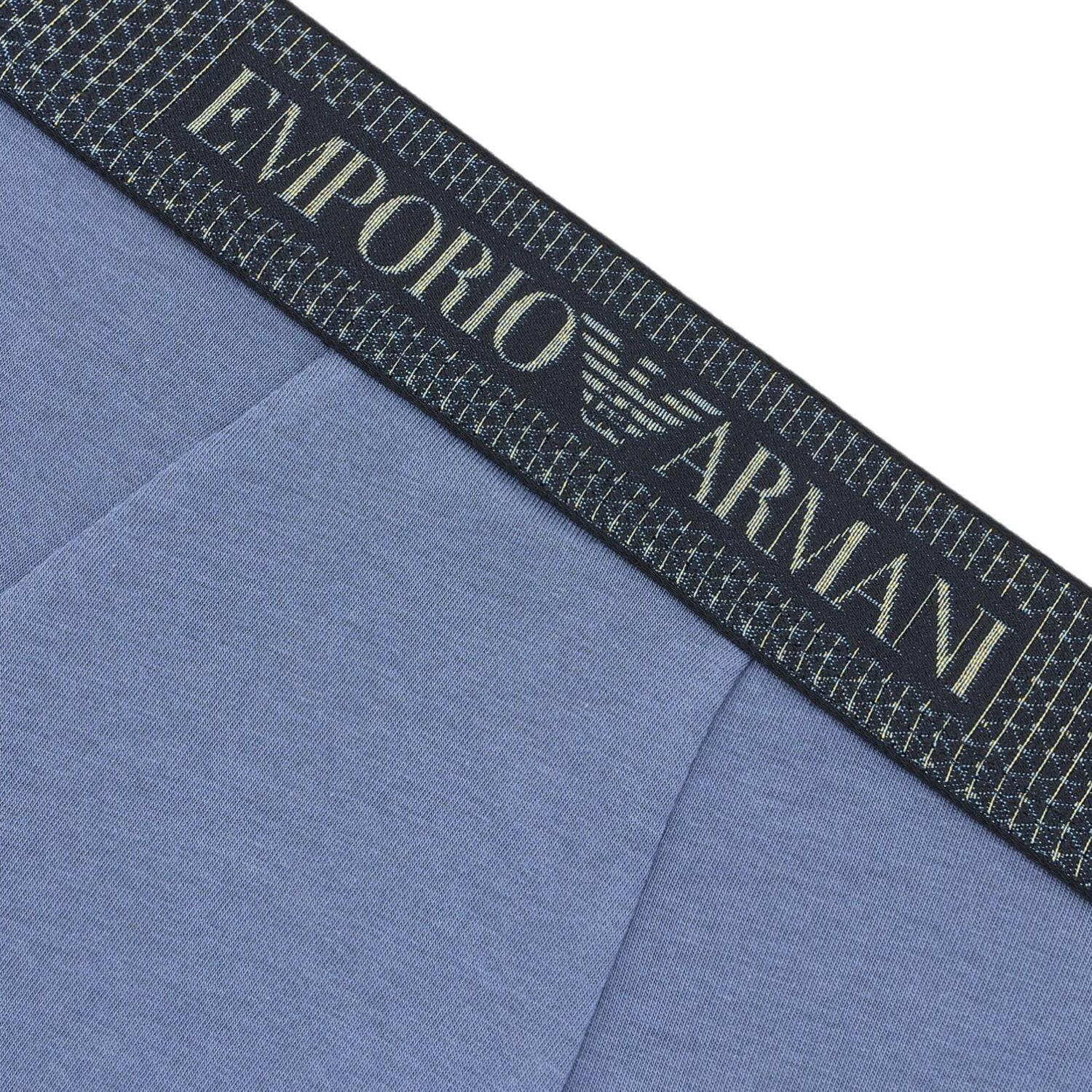 EMPORIO ARMANI Мужские трусы 1 упаковка indigo — фото 3