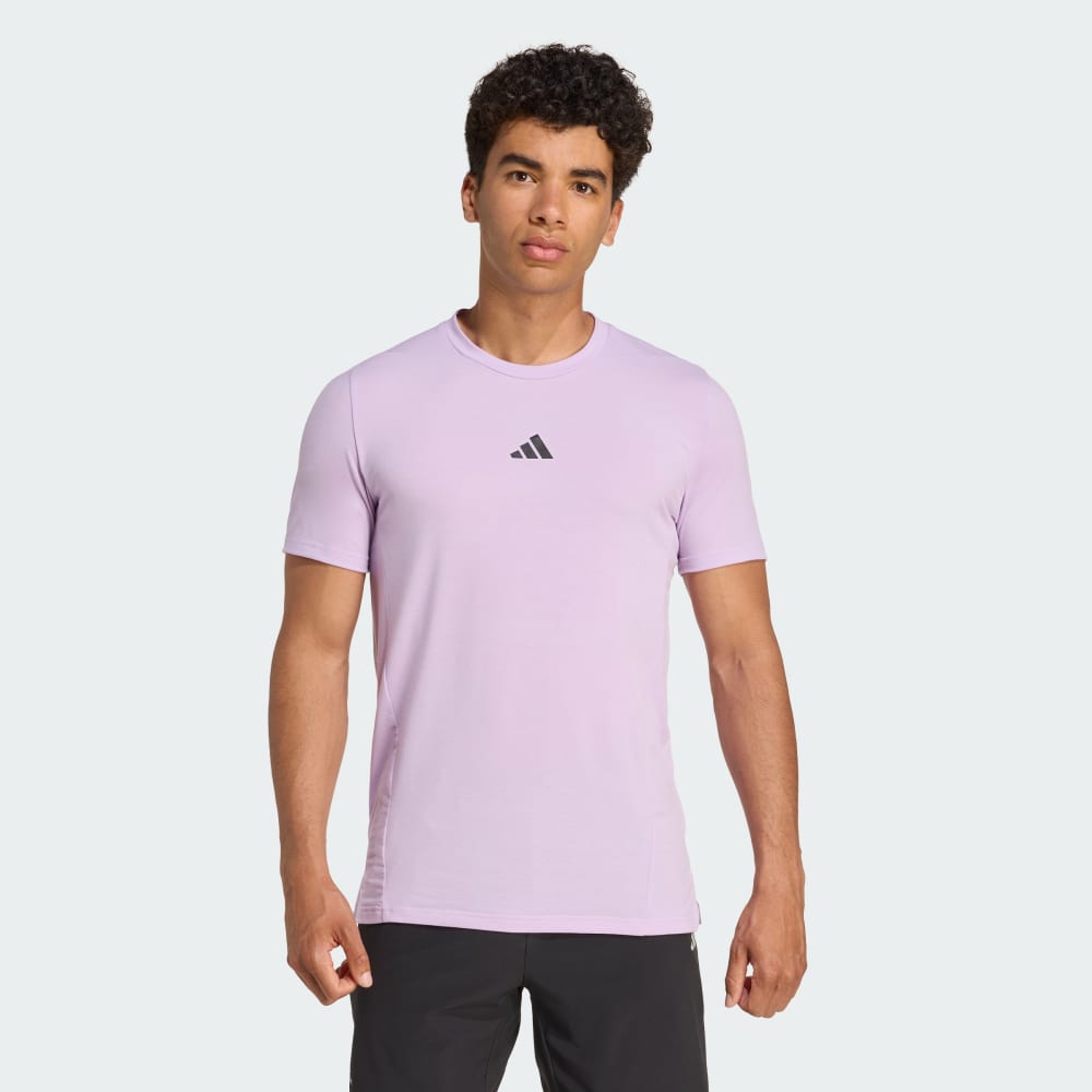 

Спортивная футболка Adidas Designed for Training Workout Tee, цвет Powder Plum