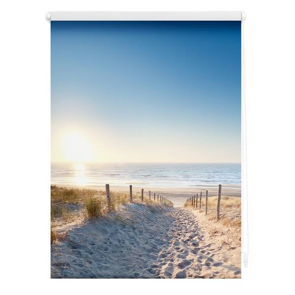 

Рулонные шторы Lichtblick Ostseestrand, 120x150x6 см, синий