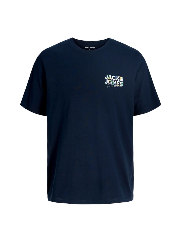 

Футболка Jack and Jones, темно-синий