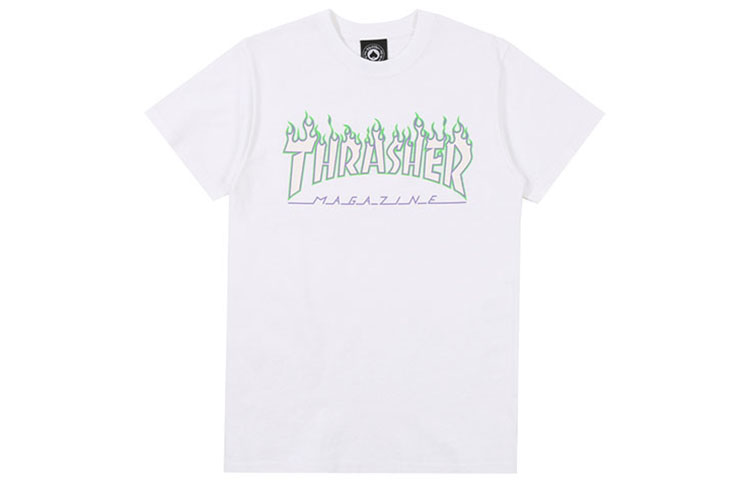 

Футболка Thrasher унисекс белая американская версия SS22