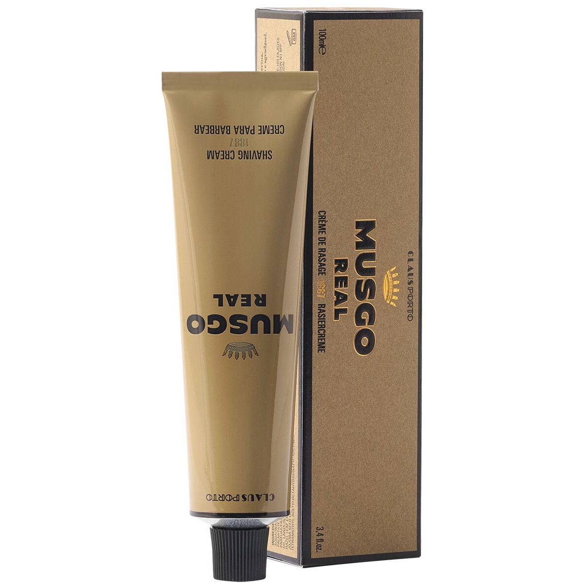 

Крем для бритья musgo real shaving cream Claus Porto, 1887, объем 100 мл