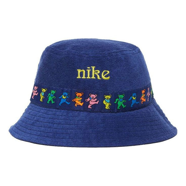 

Кепка Nike x Grateful Dead Bucket Hat 'Deep Royal Blue', синий