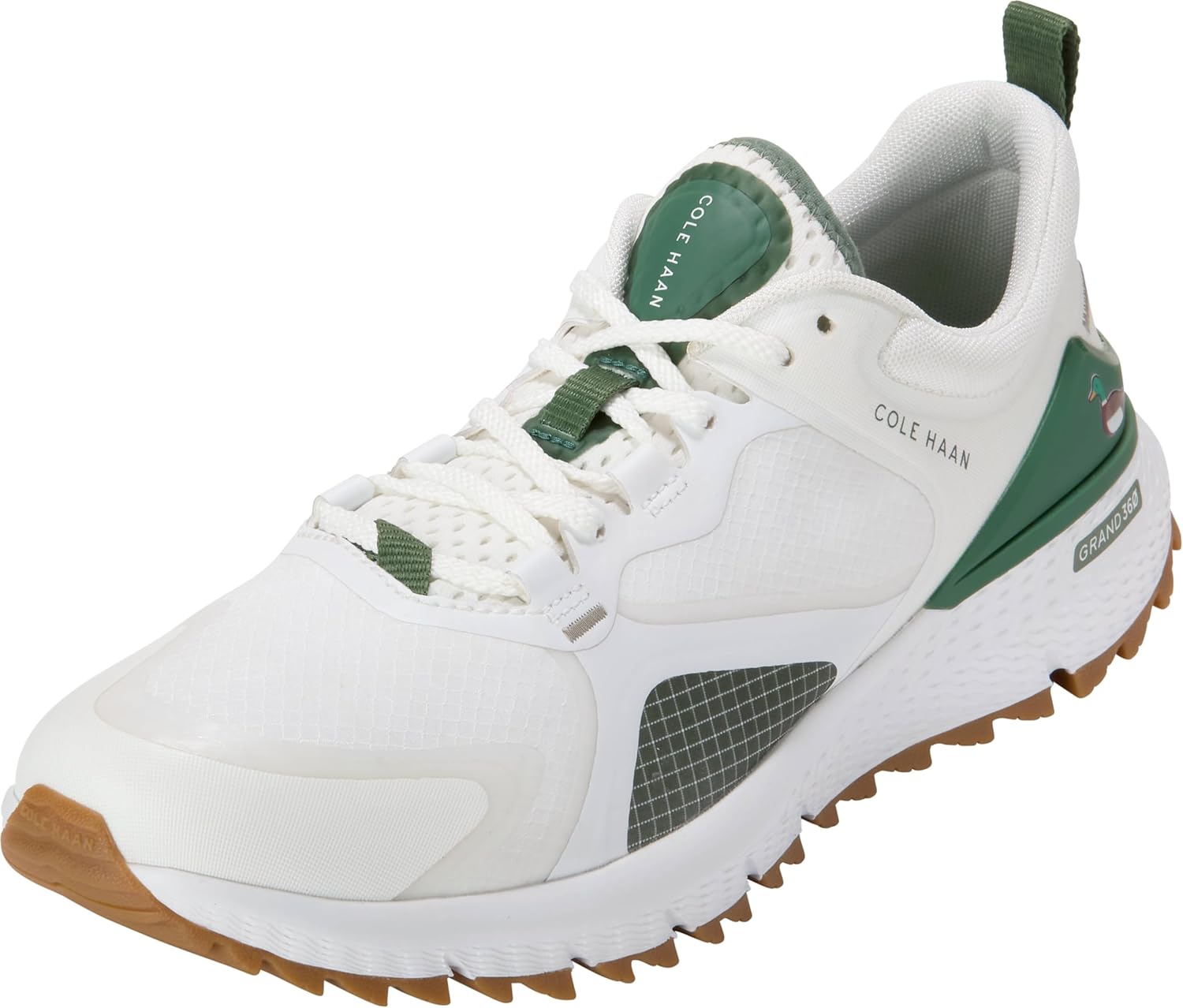 

Мужские кроссовки Cole Haan Zerogrand Overtake 2.0 для гольфа, Optic White/Myrtle/Gum