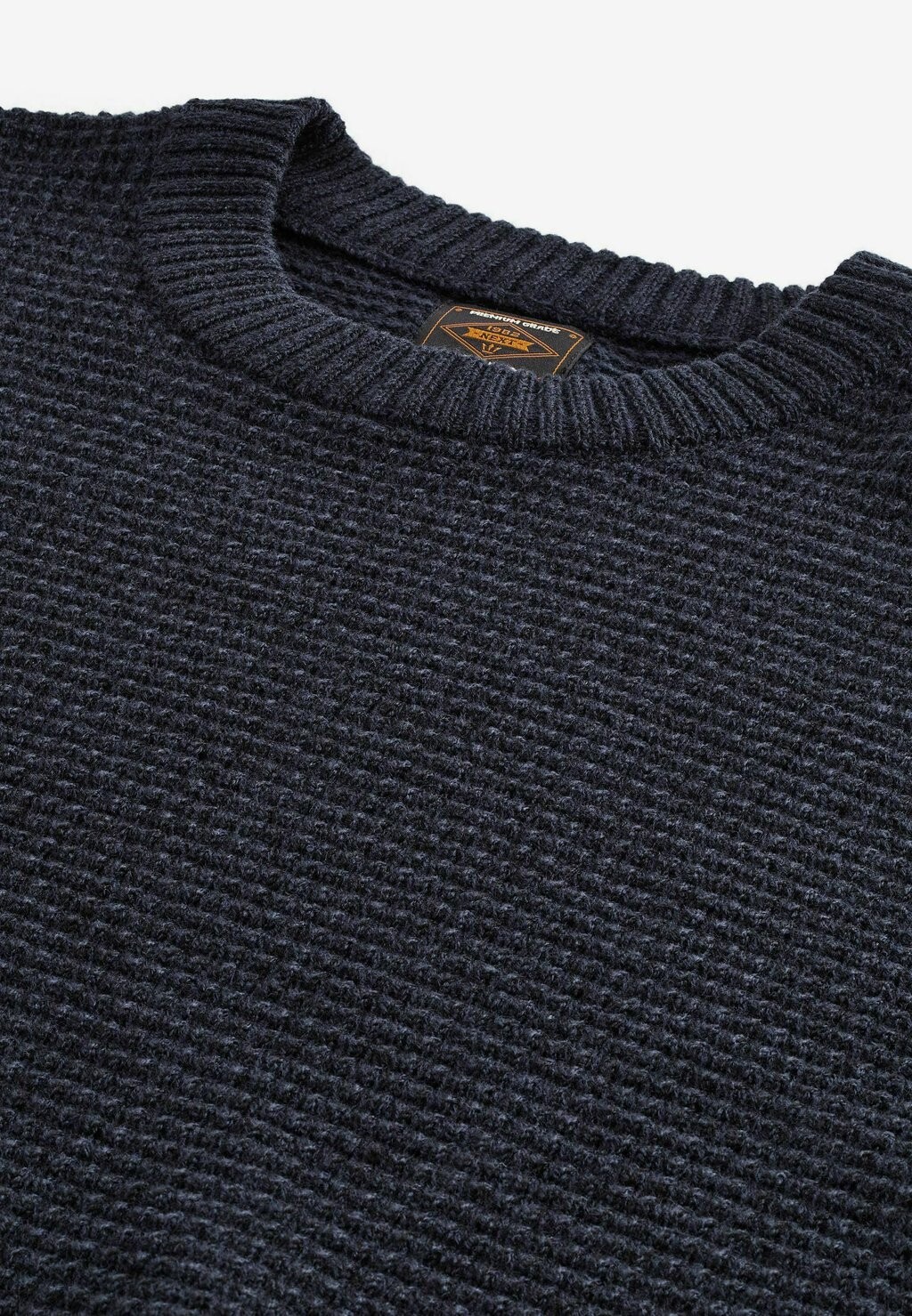

Джемпер FIT TEXTURED WAFFLE CREW NECK REGULAR Next, синий