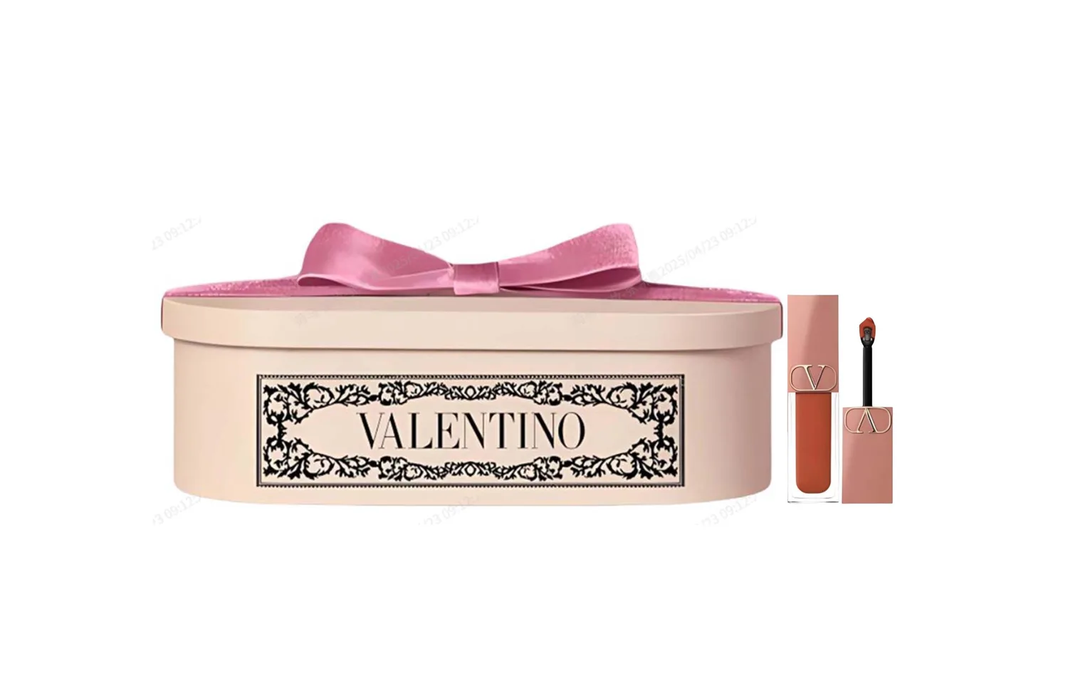 Valentino Матовый блеск для губ Naked Tube Matte Easy to Blend Adherent, 6.5 мл, лимитированная серия Box, #77A