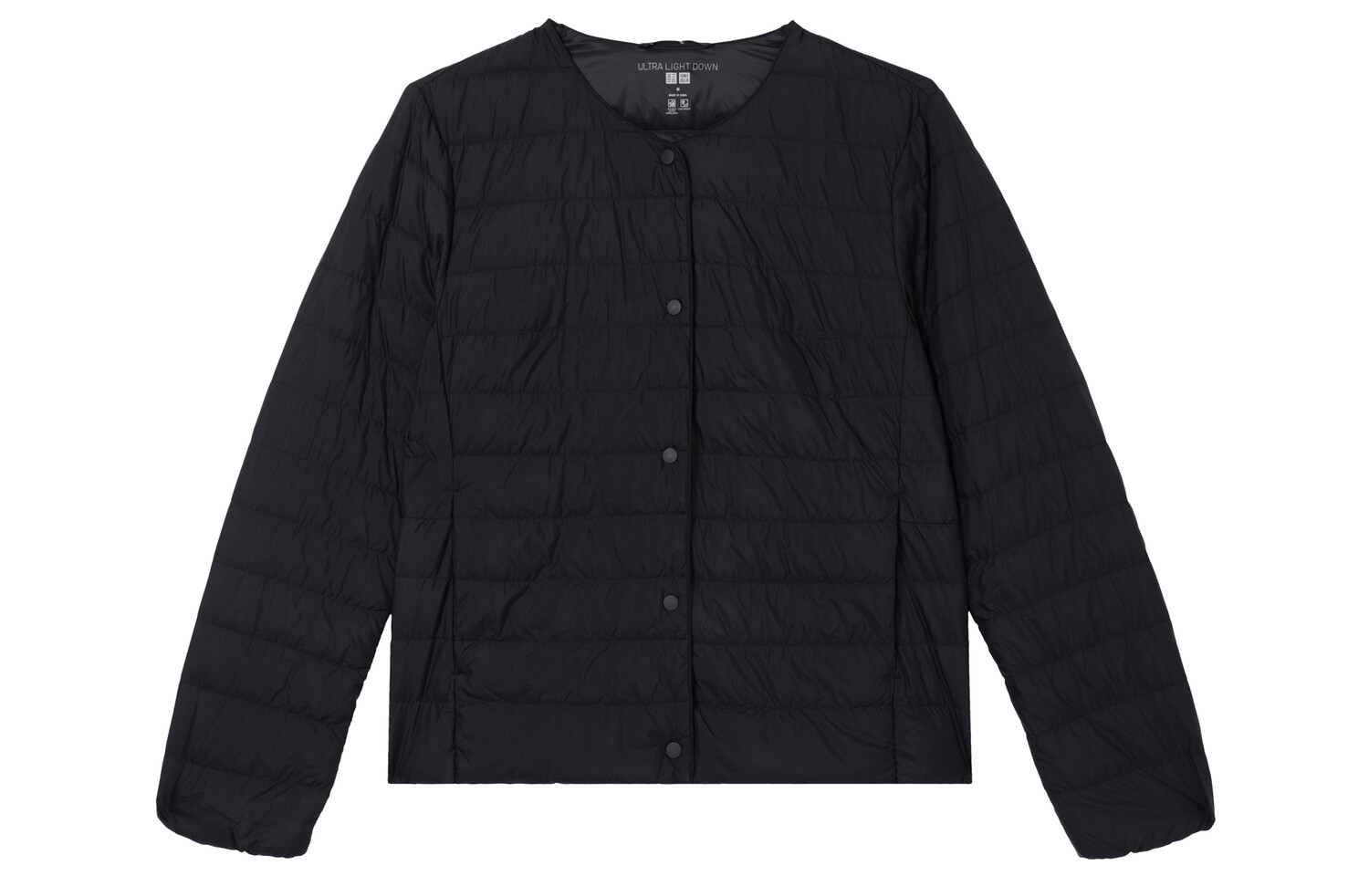

Куртка женская классическая черная Uniqlo