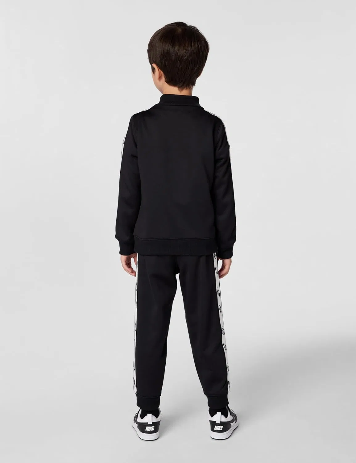 Детский спортивный костюм Dri-FIT Logo Taping, Nike, черный — фото 3