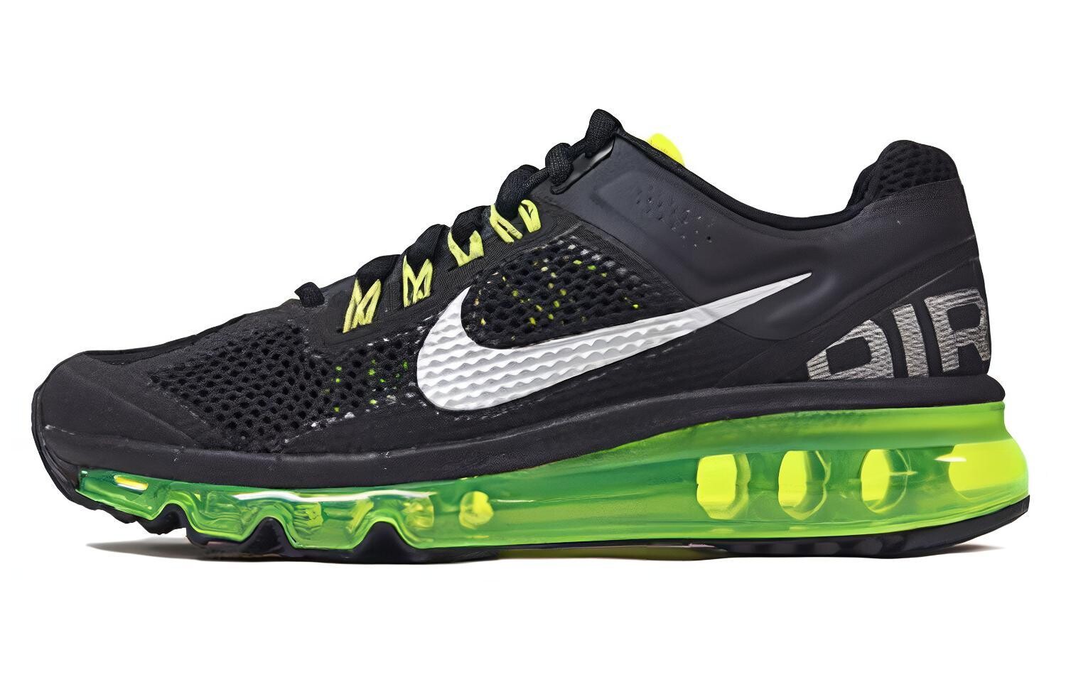 

Кроссовки Nike Air Max 2013 GS 'Black Volt' 2024, черный