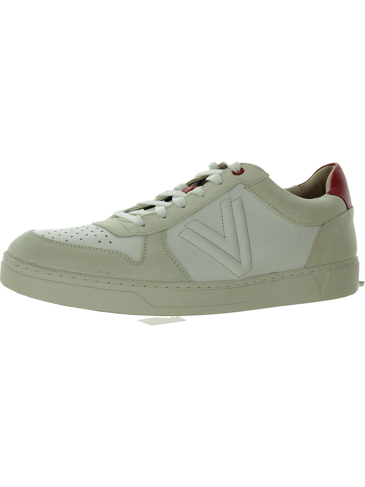 

Lucas Court Мужские смешанные кроссовки Meadia Lifestyle Casual And Fashion Vionic, цвет cream/red suede