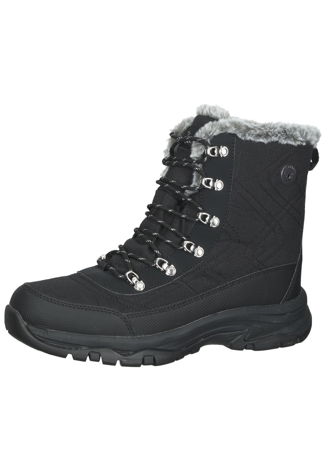 Ботинки женские Skechers Stiefel на шнуровке, черный