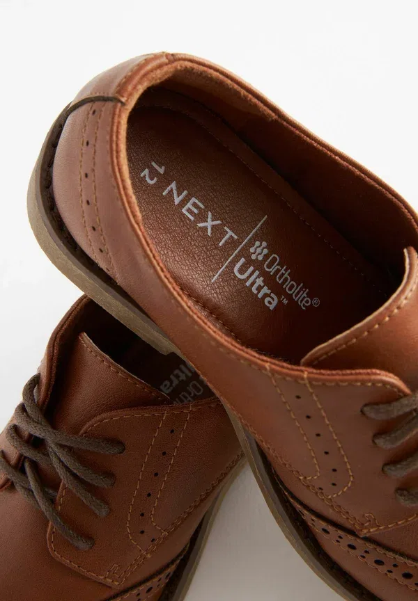 Ботинки повседневные Next Brogues casual lace ups, коричневый — фото 3
