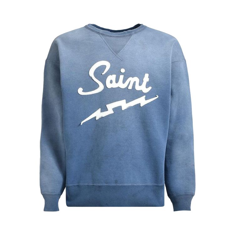

Толстовка SAINT Mxxxxxx Saint Sweatshirt 'Navy', синий