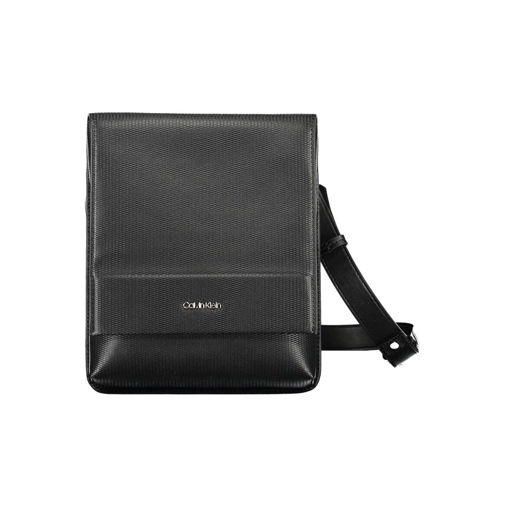 

Черная сумка через плечо из полиэстера Calvin Klein, Black